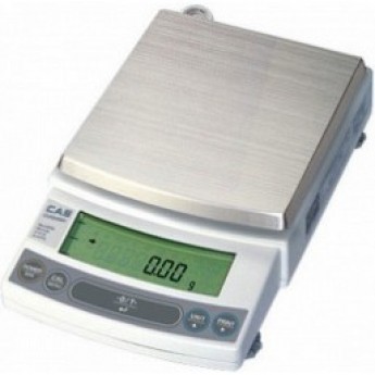 Лабораторные весы CAS CUX-8200S прецизионные 8200 г, шаг 0.1 г