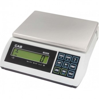 Весы технические CAS ED-30H 30 кг с ЖК-дисплеем и интерфейсом RS-232C